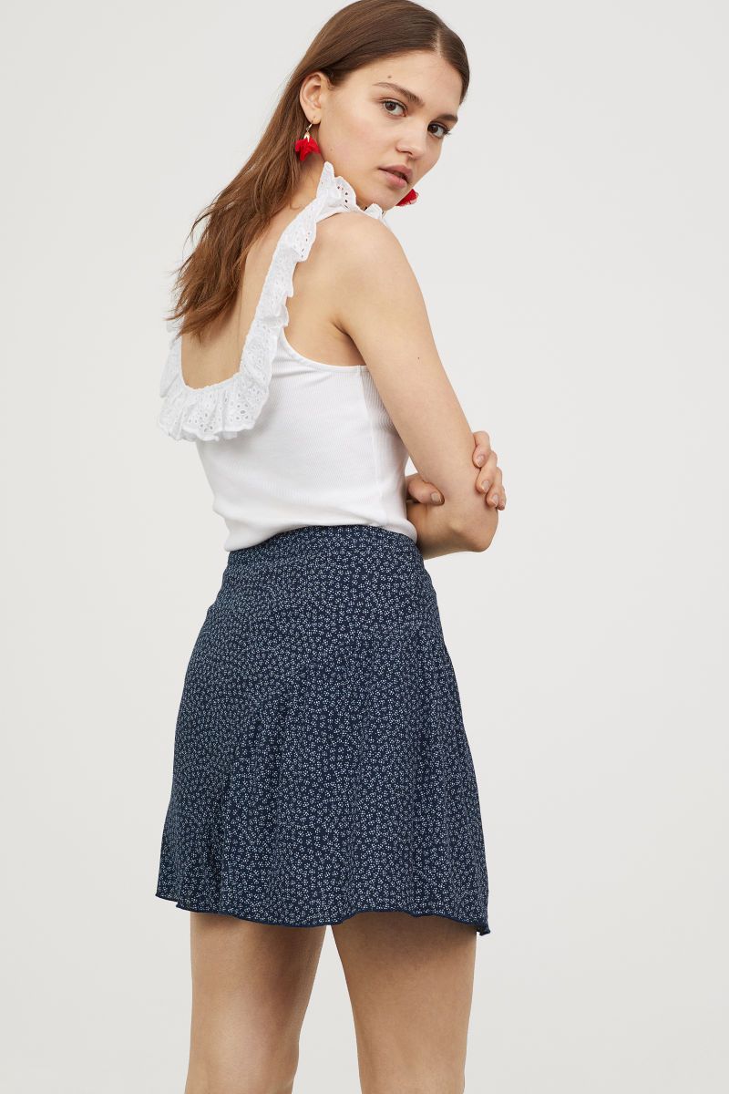 H&M Patterned Skirt $24.99 | H&M (US + CA)