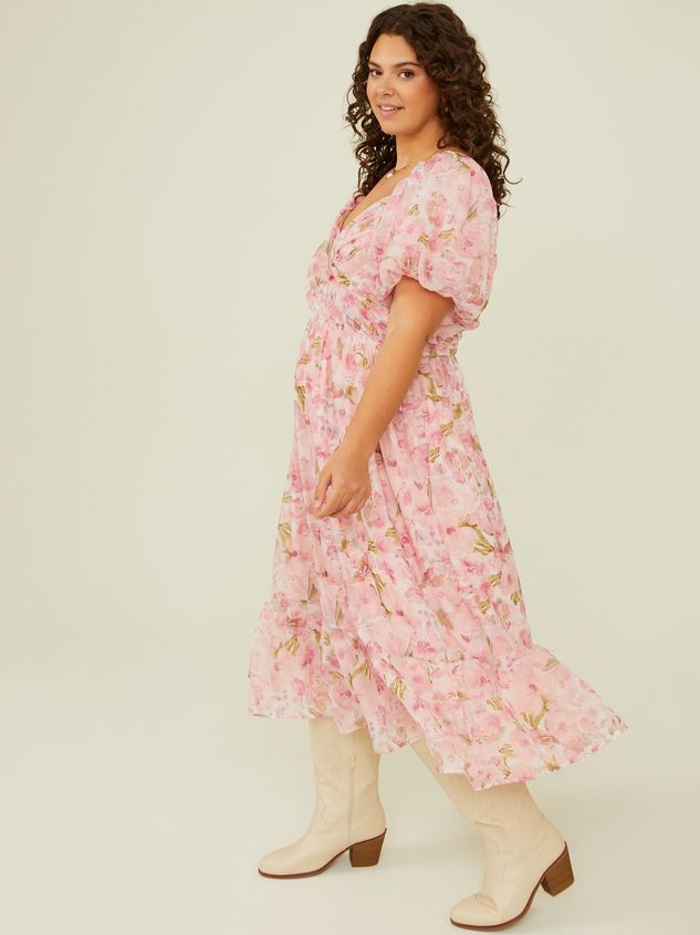 Valerie Floral Midi Dress | Arula