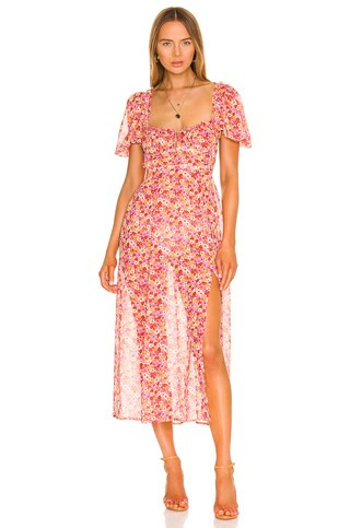 Felicia Midi Dress
                    
                    For Love & Lemons | Revolve Clothing (Global)