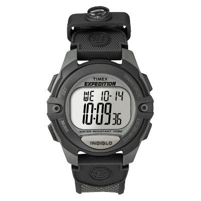 Men's Timex Expedition Digital Watch - Gray/Black T40941JT | Target