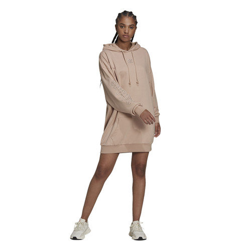 adidas Womens adidas Hoodie Dress - Womens Beige/Beige Size M | Foot Locker (US)