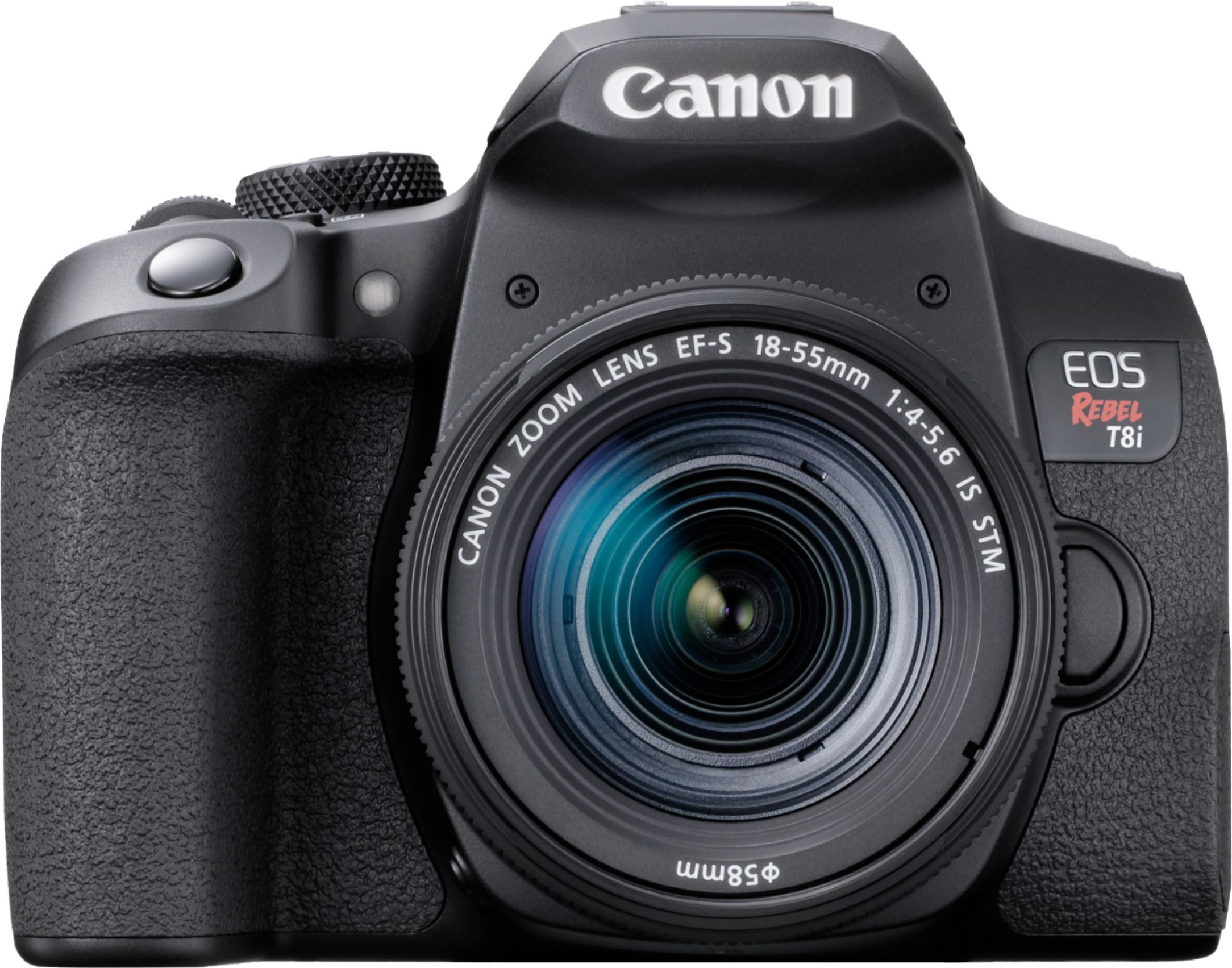 Canon EOS Rebel T8i DSLR Camera with EF-S 18-55mm Lens Black 3924C002 - Best Buy | Best Buy U.S.