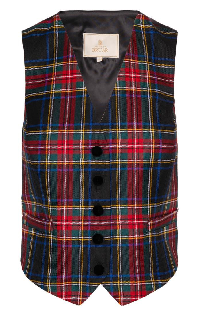 Ladies Tartan Dress Waistcoat | The House Of Bruar
