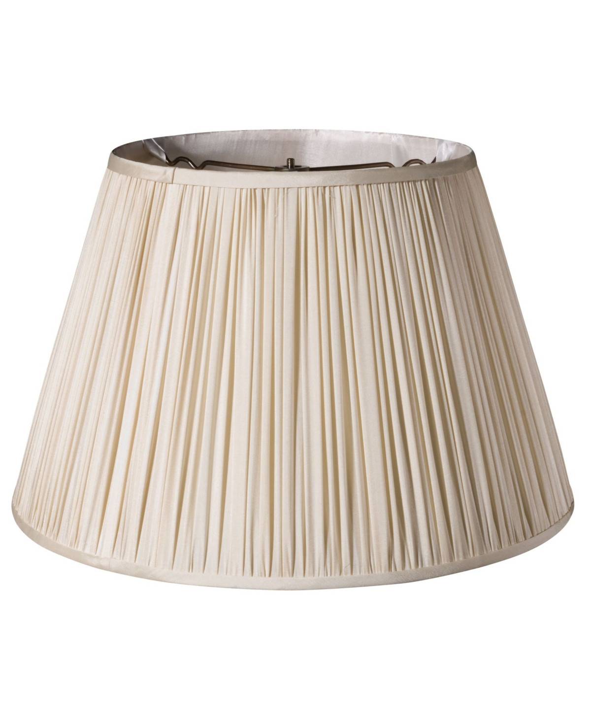 Cloth&Wire Slant Pencil Pleat Softback Lampshade with Washer Fitter - Cream | Macy's