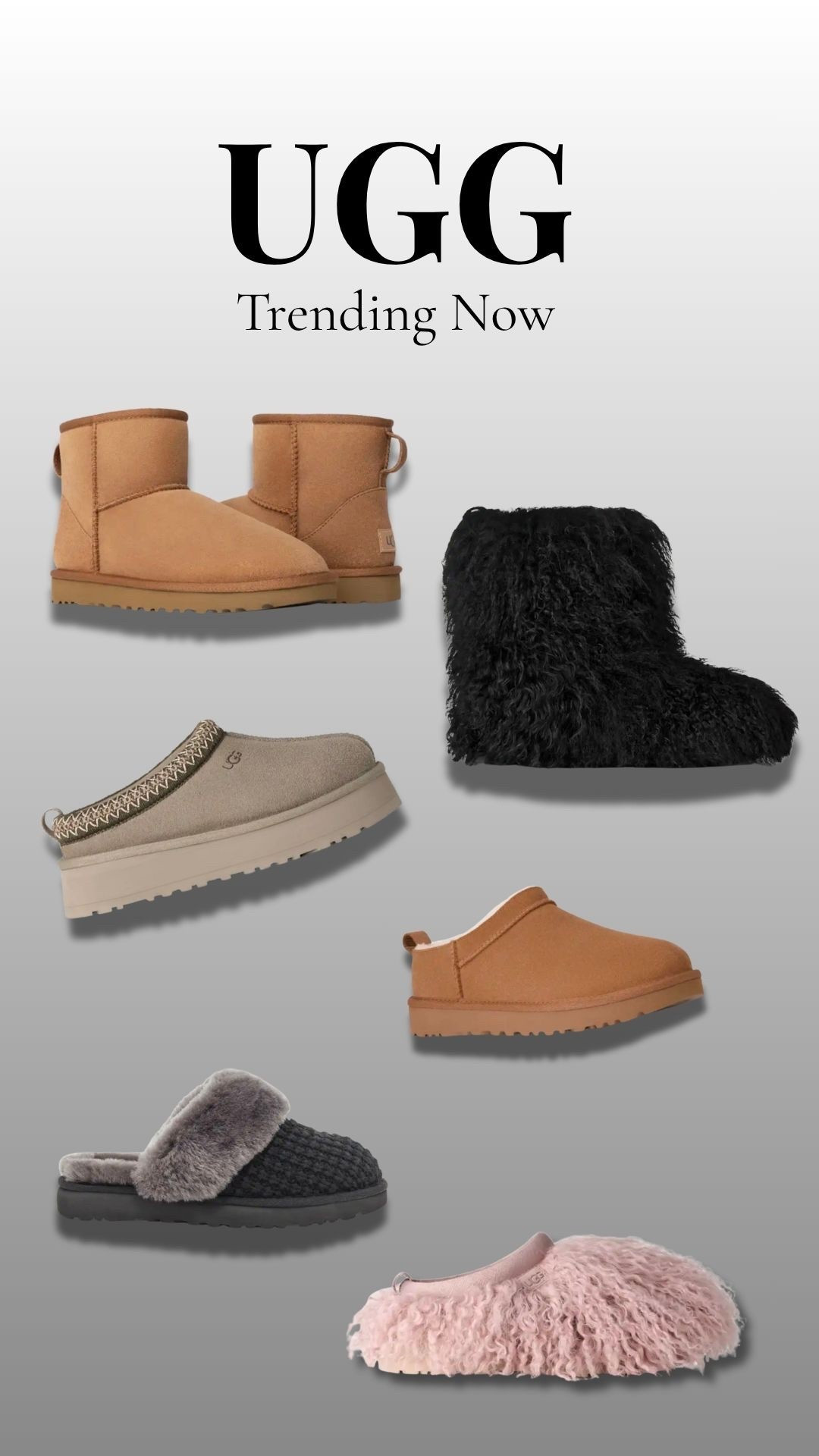 UGG season is officially here 🤍 From classic minis to cozy slippers — these trending UGG styles are the must-haves everyone’s talking about. Perfect for cozy days, travel looks, and everyday chic comfort.

UGG trending now, cozy shoes, winter essentials, classic mini, UGG slippers, LTK finds, fall fashion

#UGGSeason #LTKFinds #WinterStyle #CozyVibes #UGGSlippers #FallFashion #LTKWinter #ComfortChic

#LTKSeasonal #LTKShoeCrush #LTKStyleTip