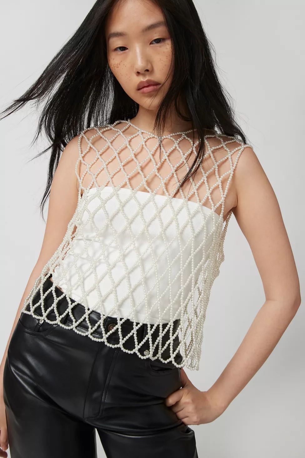 Pearl Open-Back Top | Urban Outfitters (US and RoW)