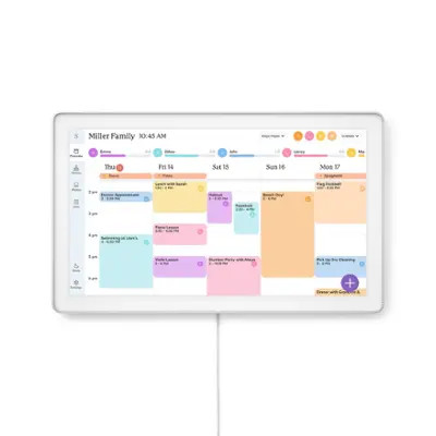 Skylight - Calendar Max: 27 inch Touchscreen Smart Calendar and Family Organizer - Aluminum | Best Buy U.S.