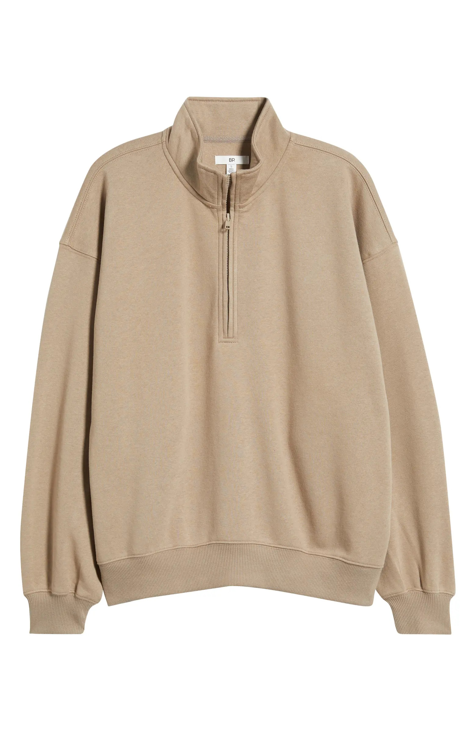 Relaxed Quarter Zip Pullover | Nordstrom