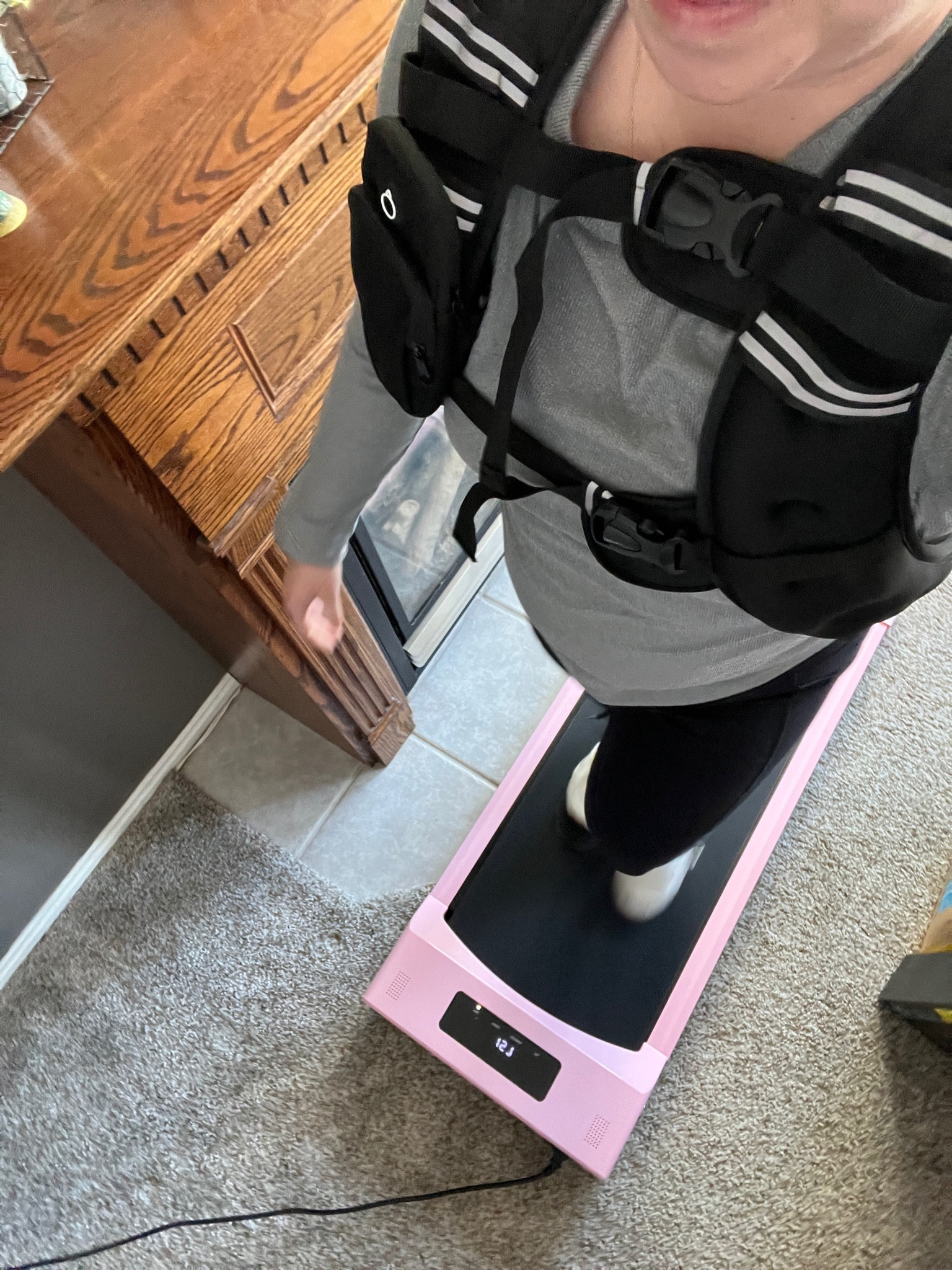 The easiest way I’ve found that helps me get my step in each day. This walking pad is quiet and it come with a remote. I also love the fun color… pink! I’m also wearing my 16 pound weighted vest. It’s not too much but just enough to up your walk. 


#LTKSeasonal #LTKFitness #LTKPlusSize