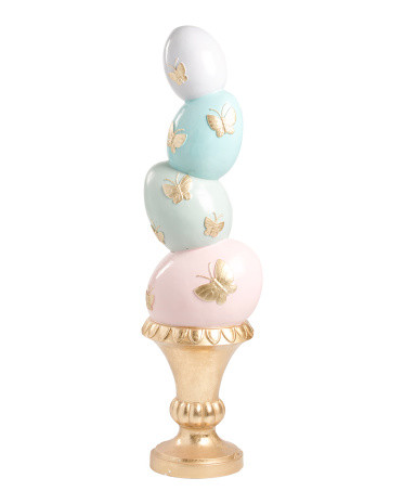 48in Stacked Eggs On Pedestal | Easter | Marshalls | Marshalls