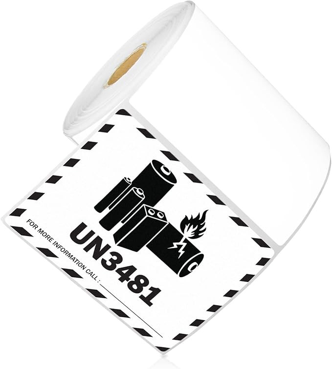 OfficeSmartLabels – 4" x 3" Removable Direct Thermal Labels - Compatible with Rollo & Zebra Des... | Amazon (US)