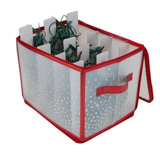 SIMPLIFY Christmas Light Organizer in Red 9000-RED - The Home Depot | The Home Depot