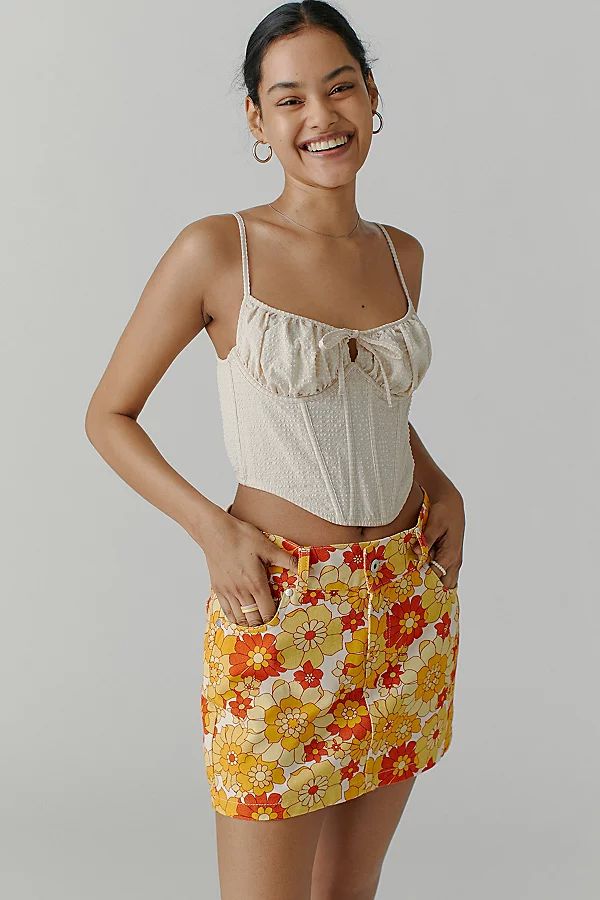 The Ragged Priest UO Exclusive '70s Floral Skirt | Urban Outfitters (US and RoW)