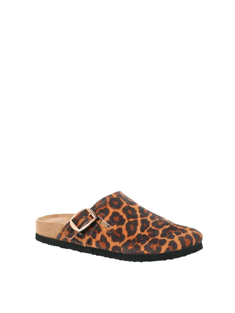 Time and Tru Women's Buckle Clogs - Walmart.com | Walmart (US)