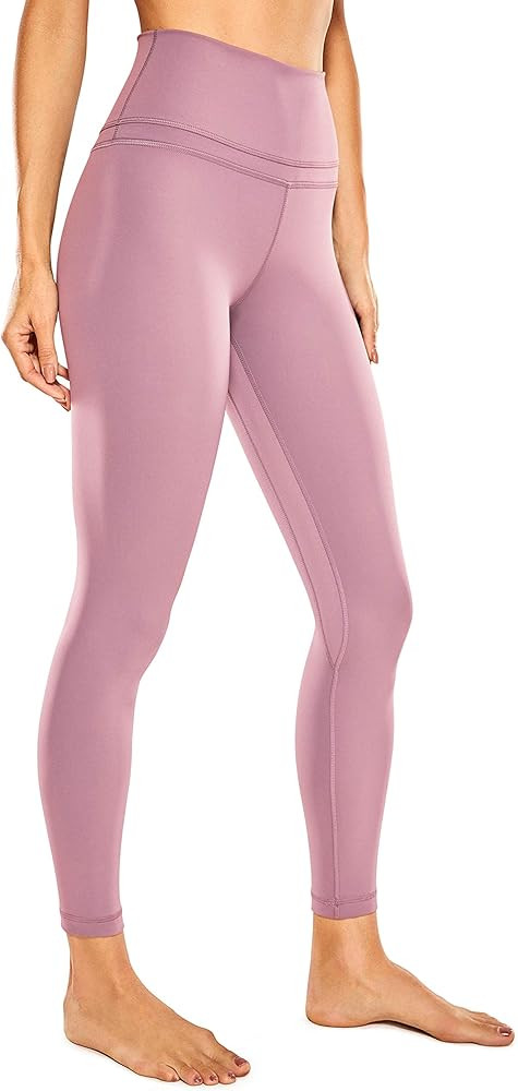 CRZ YOGA Women's Naked Feeling I High Waist Tight Yoga Pants Workout Leggings-25 Inches | Amazon (US)