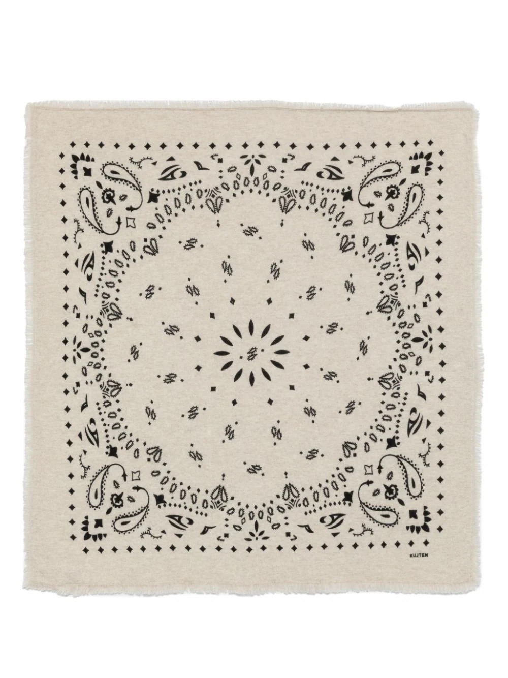 kujten Hachiko scarf - Neutrals | Farfetch Global