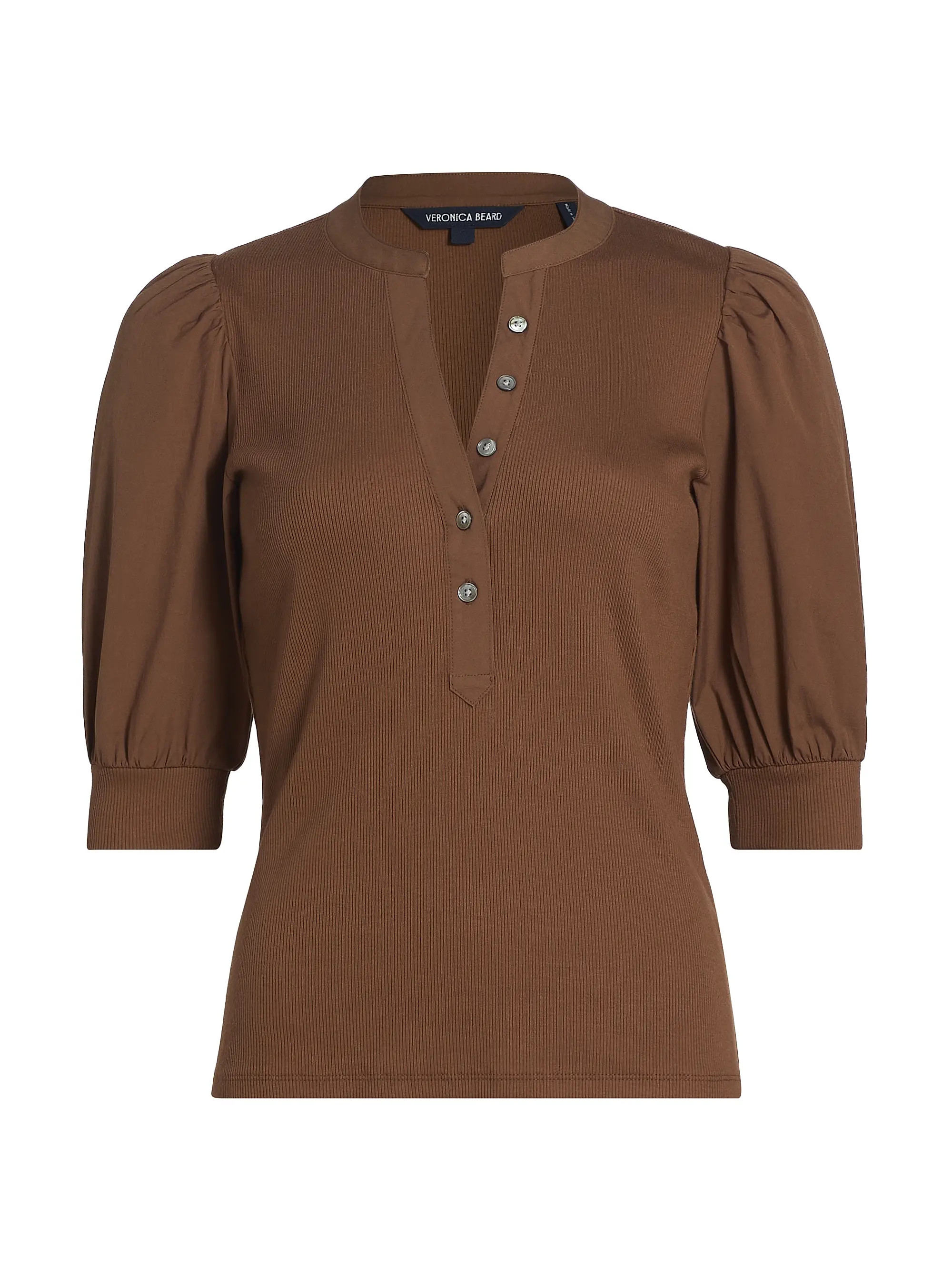 Coralee Stretch-Cotton Top | Saks Fifth Avenue