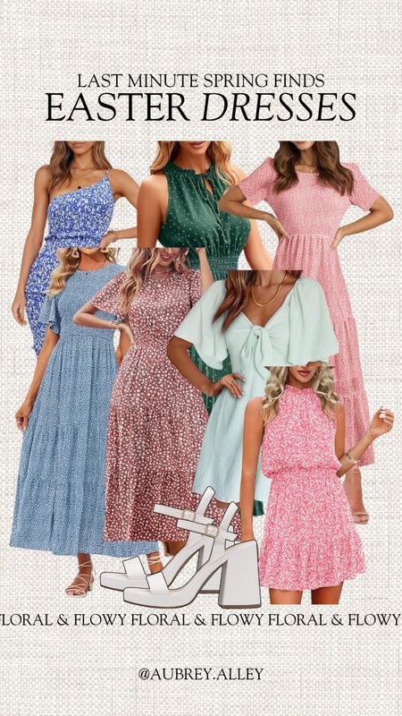 Spring dresses

easter. amazon. spring fashion. summer style. floral dress. church. casual. 

#LTKfindsunder100 #LTKSeasonal