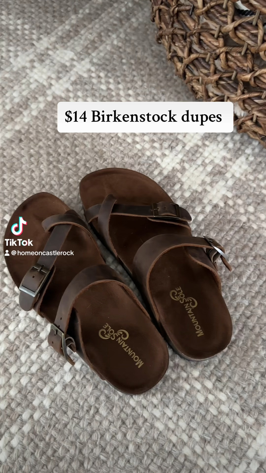$14 Birkenstock dupes 