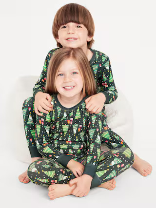 Printed Snug-Fit Pajama Set for Toddler & Baby | Old Navy (US)