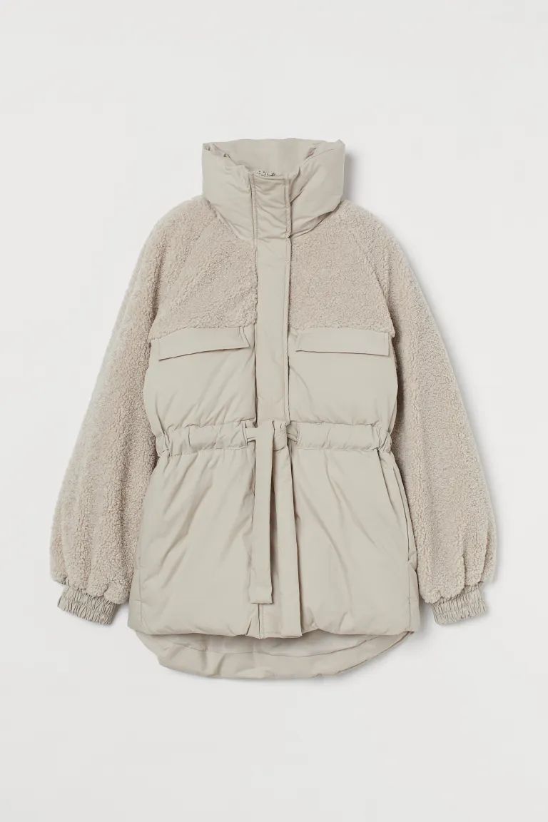 Wattierte Teddyjacke | H&M (DE, AT, CH, DK, NL, NO, FI)