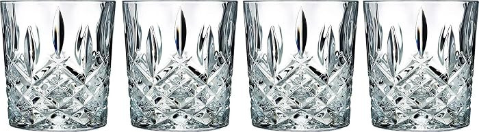 Marquis by Waterford Markham Double Old Fashion Set of 4, 11 oz, Clear | Amazon (US)
