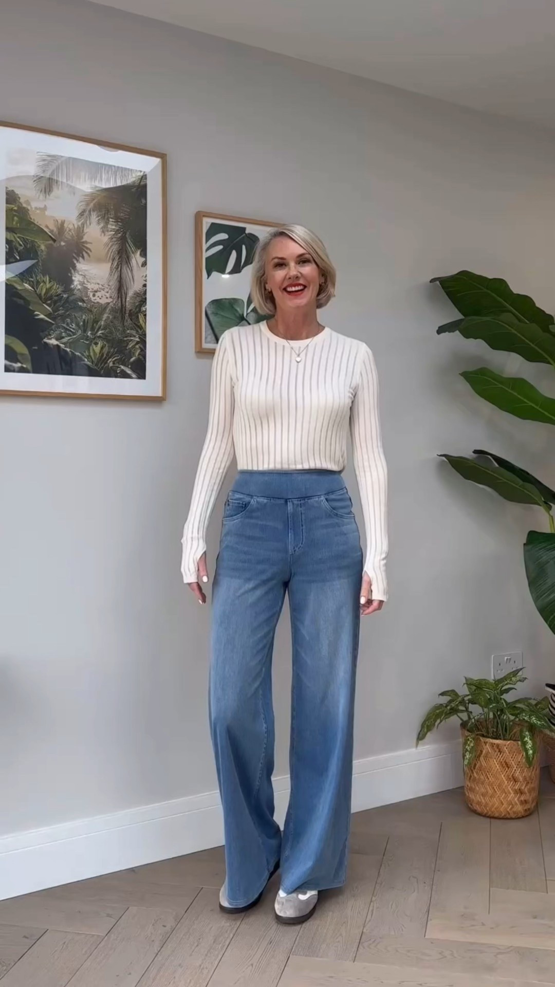 The comfiest jeans with amazing stretch!
You can use my discount codes: CORA1
for 15% off full price items and CO89 for 15% off on orders over £89 including discounted items
The styles I'm showing here:
Flex high waisted baggy wide leg stretchy knit jeans in two colours 02775885
Flex high waisted rolled hem wide leg stretchy knit jeans
02689558
Flex asymmetric low rise baggy wide leg knit jeans
02669802
For your reference I'm wearing a size M all in a tall fitting

#LTKspring #LTKuk #LTKFashionMonth