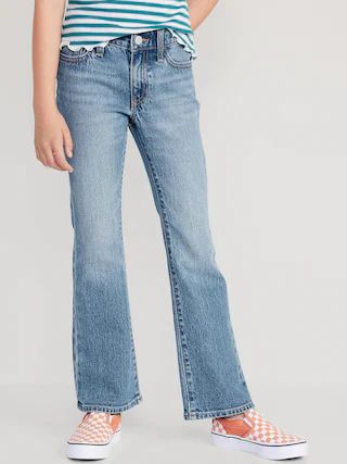 Mid-Rise Built-In Tough Boot-Cut Jeans for Girls | Old Navy (US)