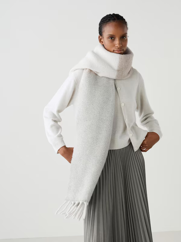 Soufflé Yarn Chunky Stole | UNIQLO (UK)