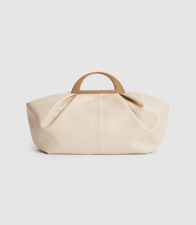 LARGE LEATHER CROSS BODY BAG | Reiss (Global - Non UK)