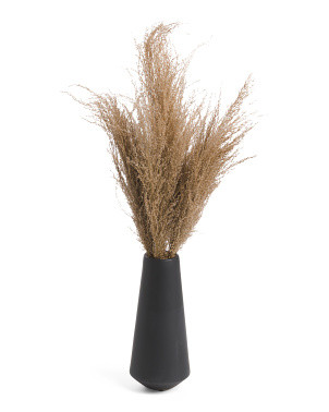 30in Pampas Grass In Matte Vase | Home Essentials | Marshalls | Marshalls