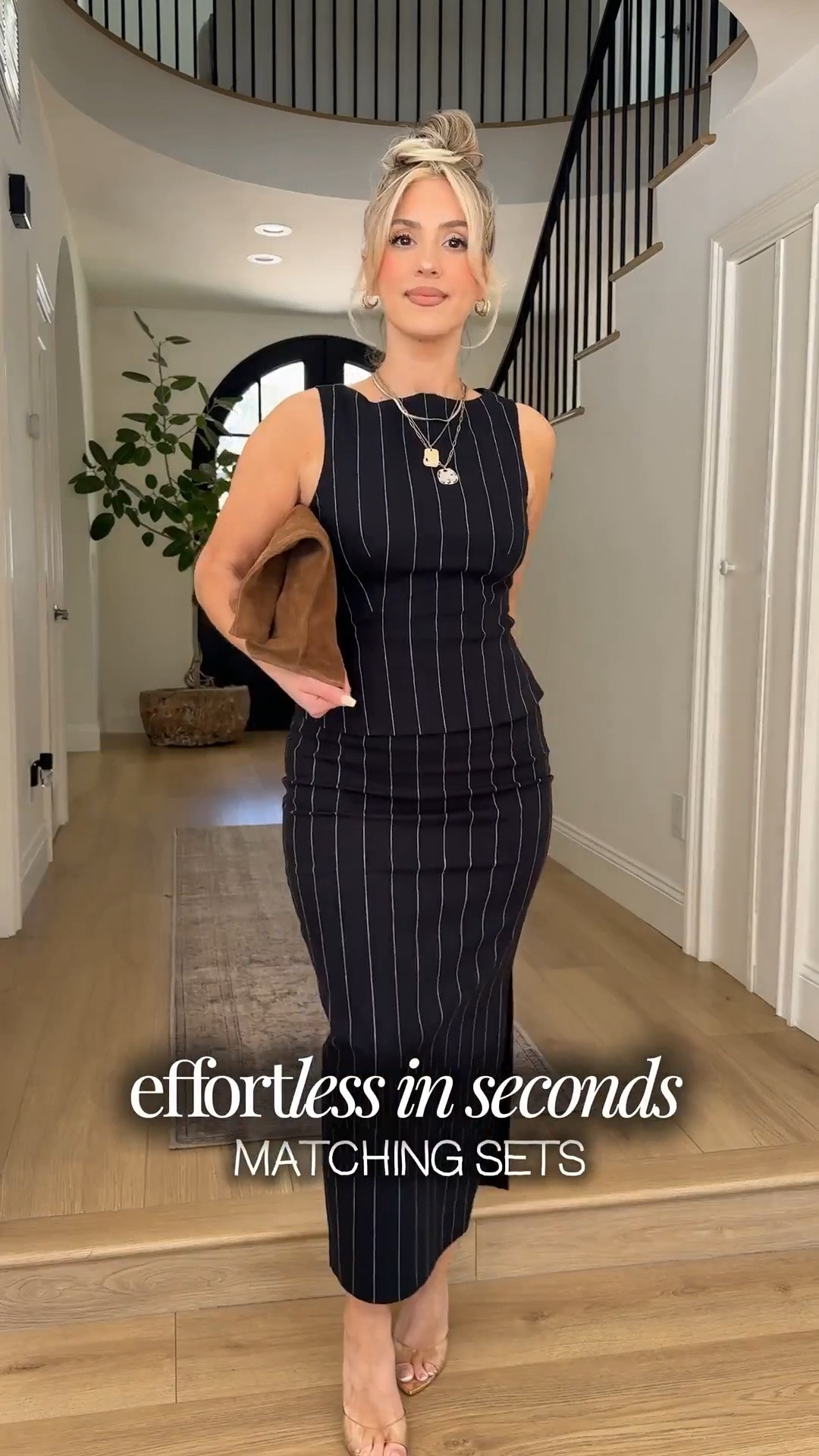 Get ready in seconds with these fall matching sets from @Express 

XS in tops + skirts (or size 2) 
Size 4 in pants

#LTKgrwm #LTKootd #LTKWorkwear