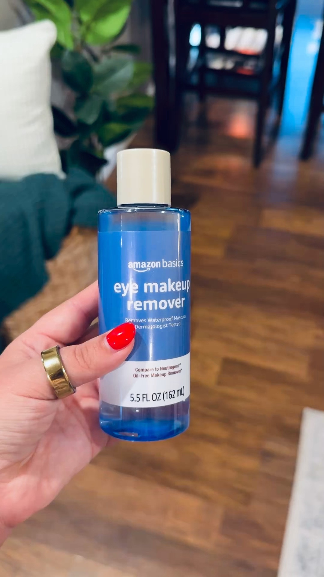 Restocking my eye makeup remover. 

 