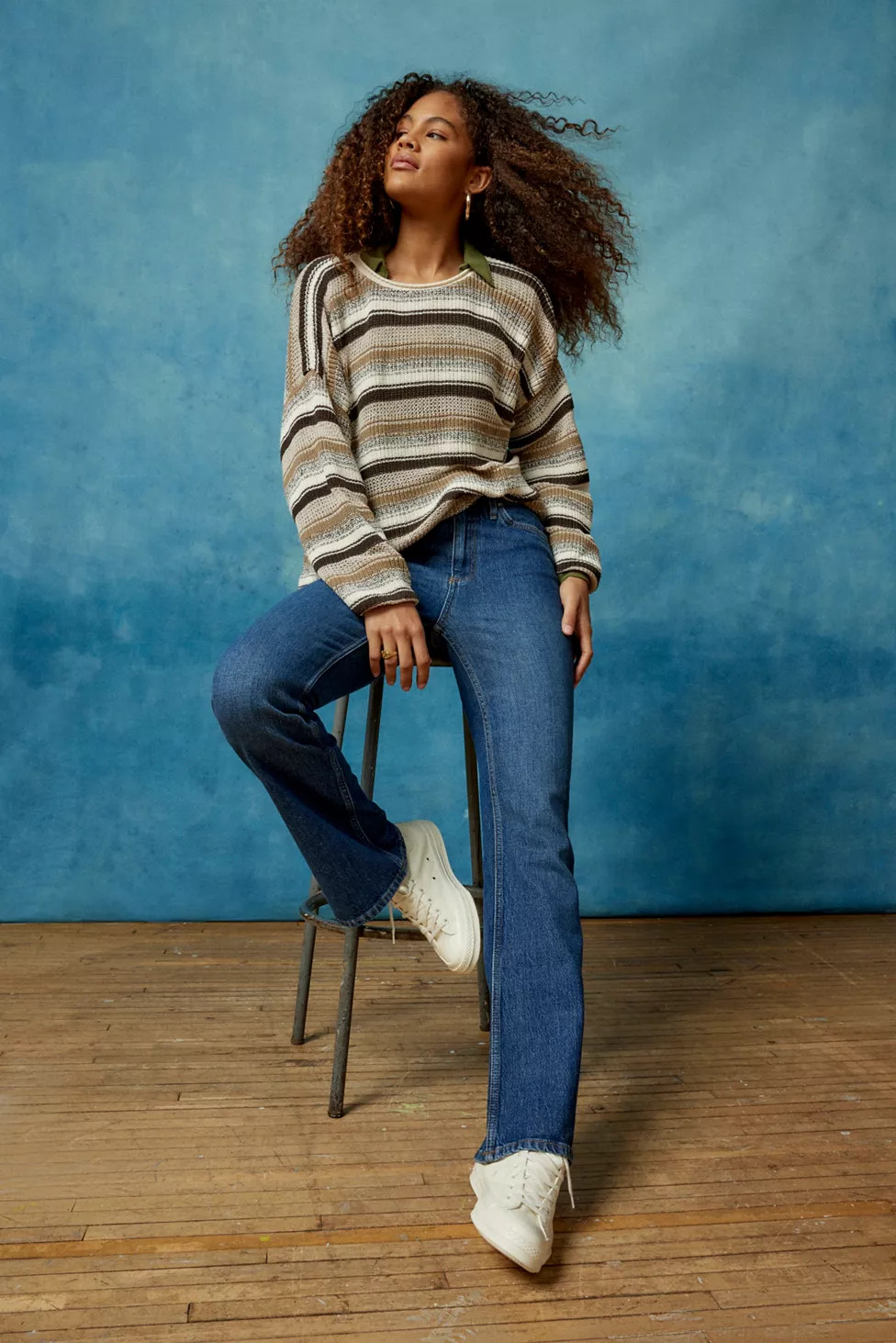 BDG No Waistband Low-Rise Flared Jean | Urban Outfitters (US and RoW)