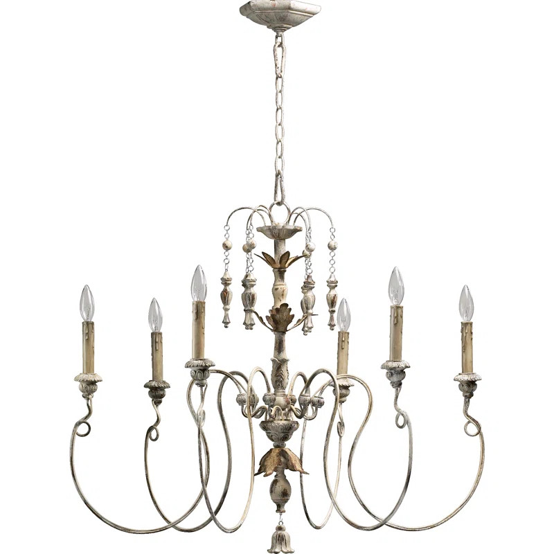 Paladino 6-Light Candle Style Classic / Traditional Chandelier | Wayfair North America