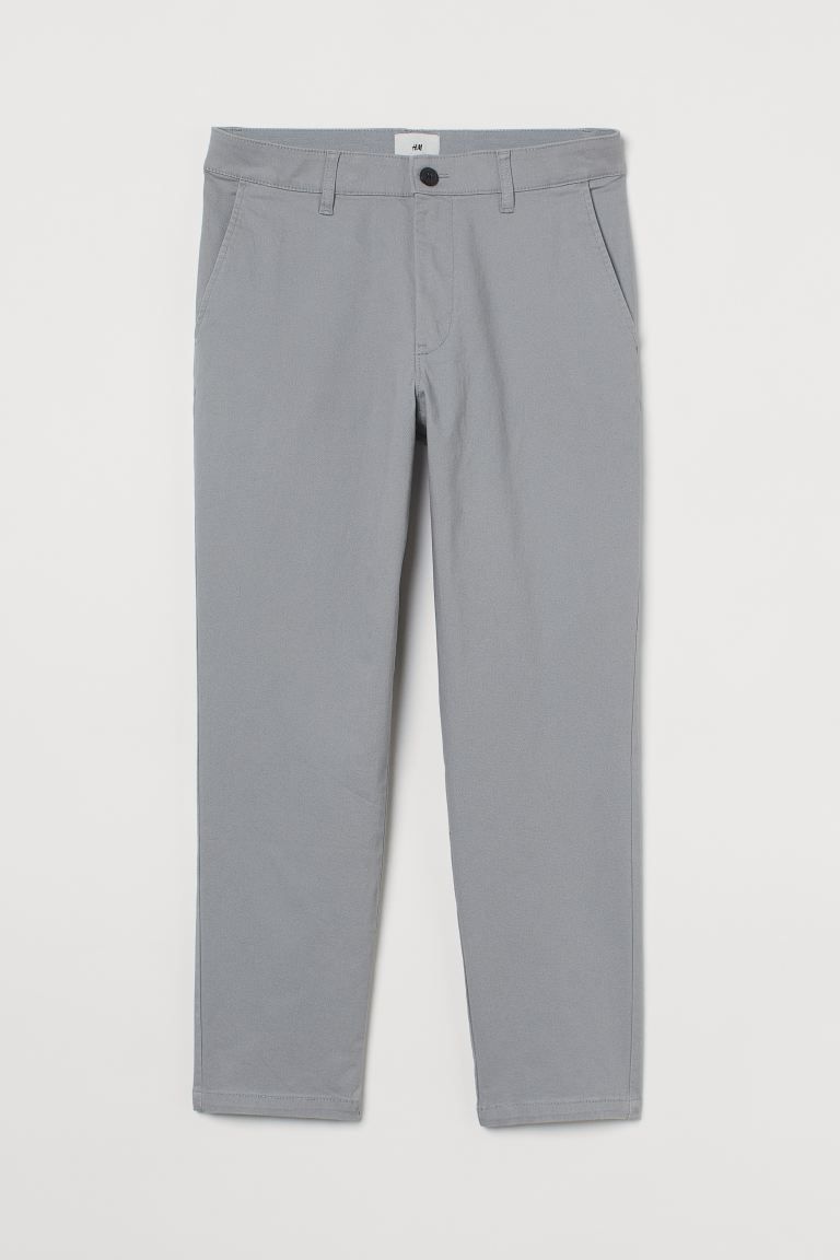 Slim Fit Cropped Chinos | H&M (US)