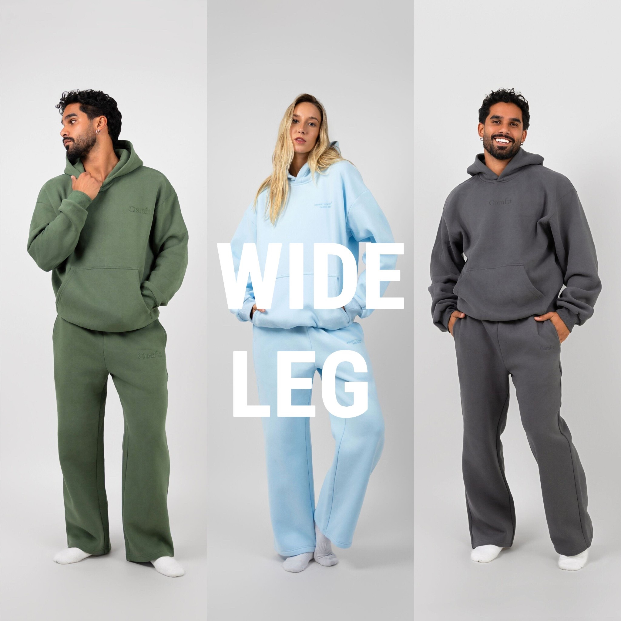 COMFRT CLOTHING JUST DROPPED WIDE LEG SWEATS !!! Run ! COMFRT IS KNOWN FOR ALWAYS BEING SOLD OUT ! 

#LTKTravel #LTKStyleTip #LTKFindsUnder50