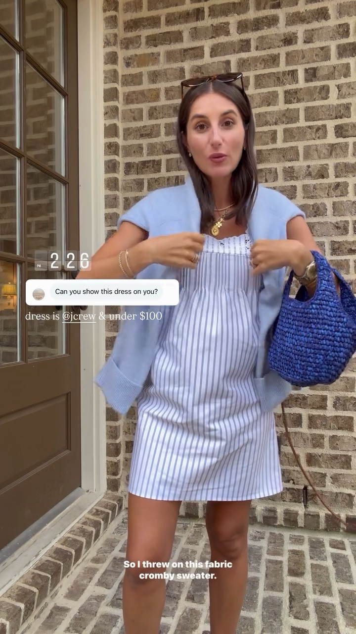 dress is @jcrew & under $100! In an xs!

#LTKBump #LTKootd #LTKmomlife