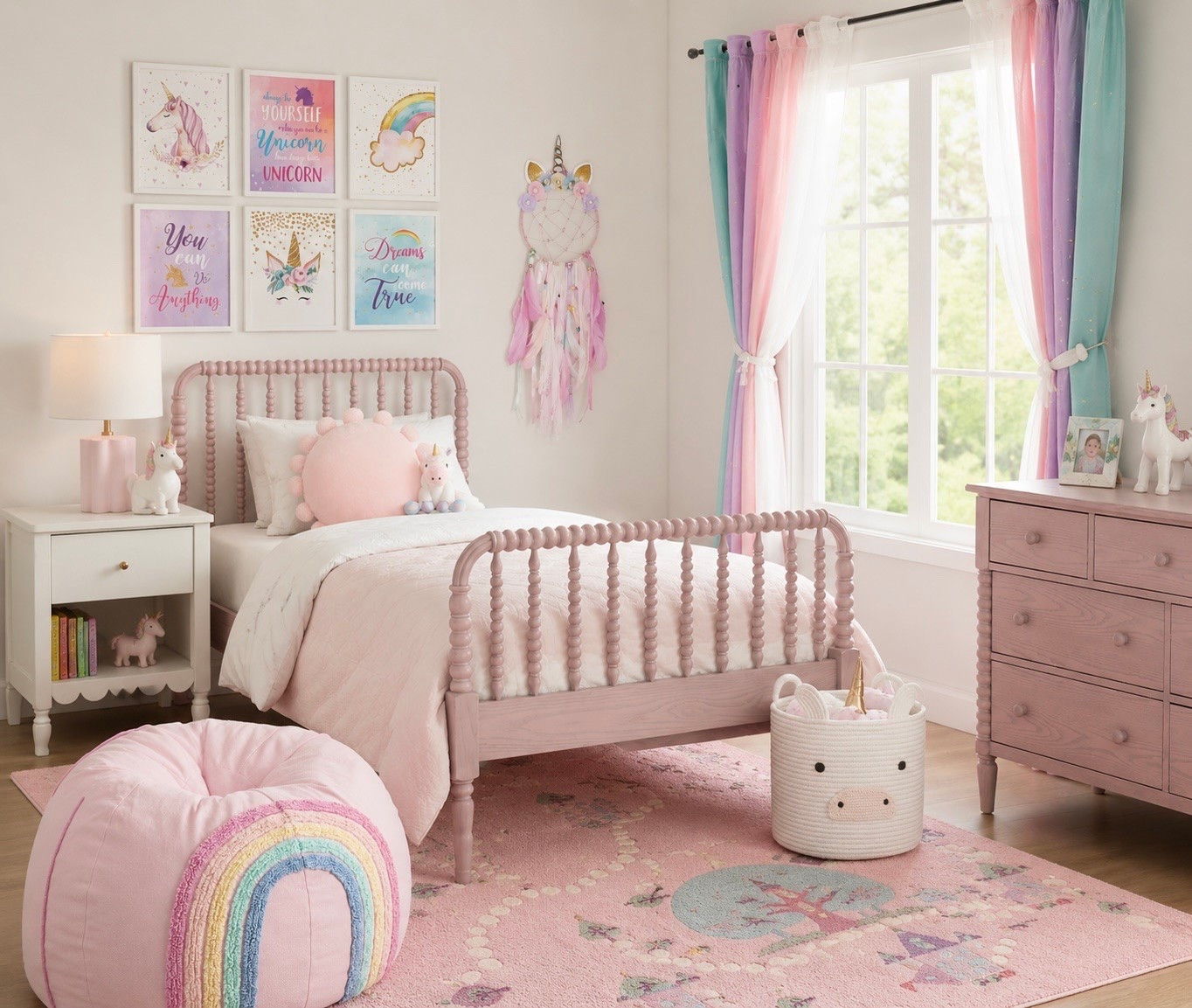 Toddler Girl Bedroom: Unicorn Themed Room Decor

Little girls bedroom, kids bedroom ideas, kids playroom, girls room, unicorn decor, pink kids decor, kids wall art, toddler girl room ideas, @potterybarnkids, rainbow kids decor, princess kids decor, pink kids decor, purple kids decor, nursery decor, girls nursery theme, @Target kids decor

#LTKHome #LTKKids