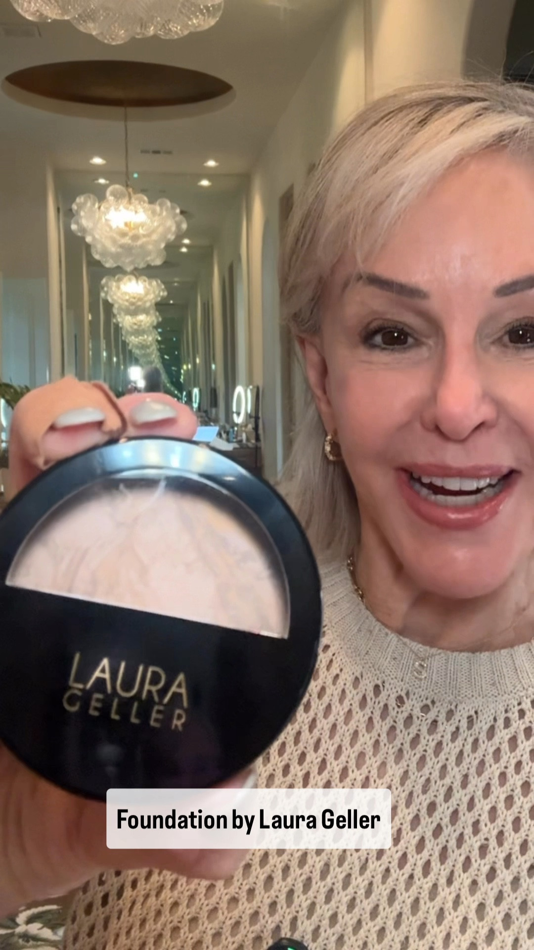 Baked foundation by Laura Geller 
Light to medium coverage 
Buildable makeup foundation


#LTKBeauty #LTKSaleAlert #LTKOver40
