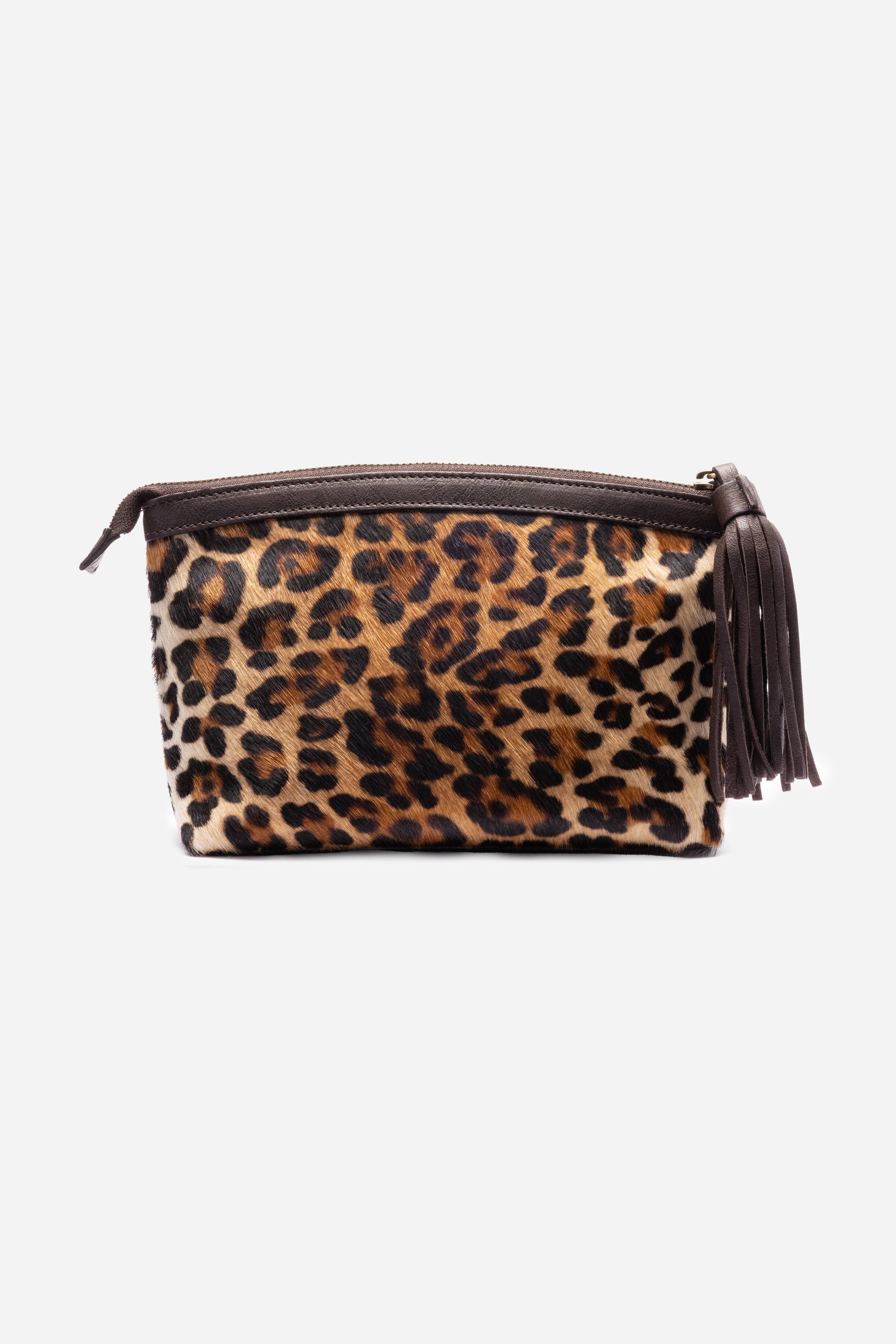 LEOPARD CALF HAIR POUCH
                                
                                    
   ... | Johnny Was