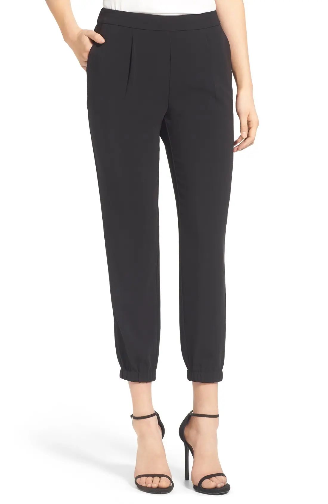 Stretch Crepe Jogger Pants | Nordstrom