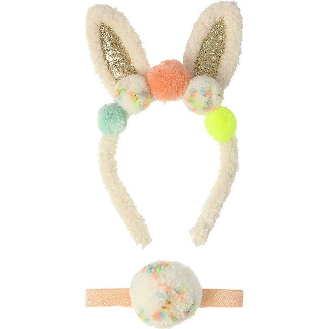 Meri Meri | Pompom Bunny Ear Dress Up Kit | Maisonette | Maisonette