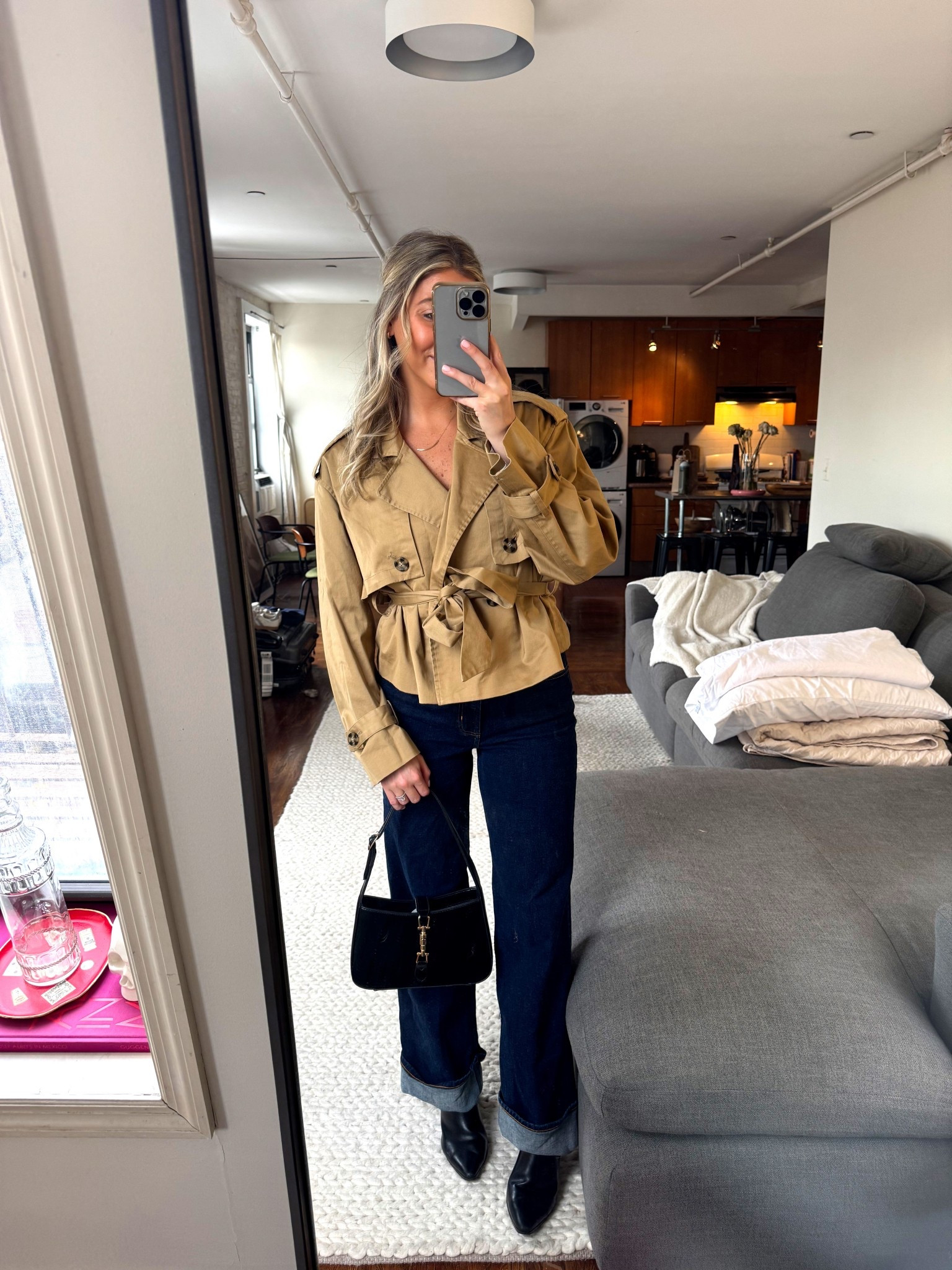 Love this cropped trench 

#LTKPetite #LTKStyleTip #LTKU