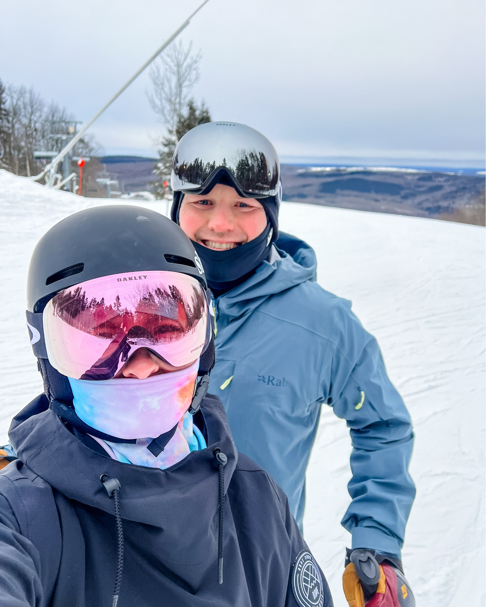 The temp was low but the stoke was high 