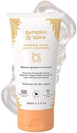 Pumpkin Spice Facial Jelly Cleanser - Removes Makeup, Excess Oil, Impurities, Acne, Breakouts, Re... | Amazon (US)