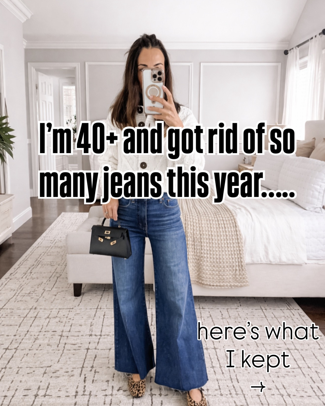 💬 ”JEANS” and I’ll send you everything I kept.
I’m 40+ and I got rid of so many jeans this year…
These are the ones that earned their spot 🙌🏼

From comfy everyday styles to dress-up pairs, this is my real, wear-on-repeat denim lineup — no trends that don’t work IRL.
🔗

#LTKOver40 #LTKmomlife #LTKootd
