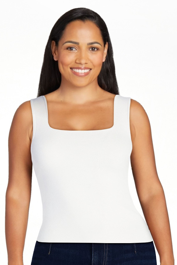 Scoop Women's Square Neck Sweater Tank Top, Sizes XS-XXL | Walmart (US)