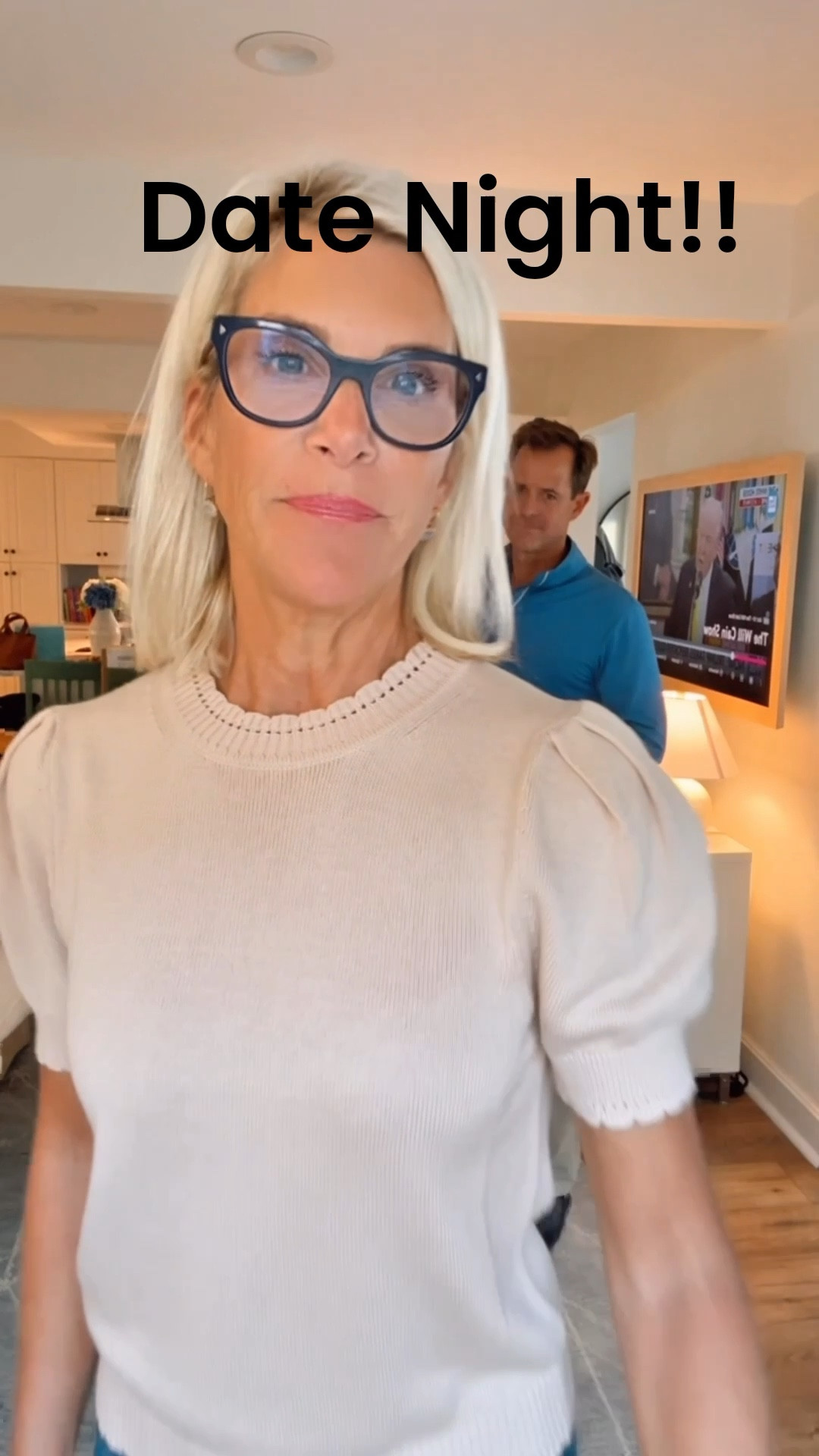 Stay st home date night!  Wearing a new sweater from Cartolina with my fav Paige jeans and the best clogs ever by Madewell 

#LTKOver40 #LTKStyleTip #LTKSaleAlert