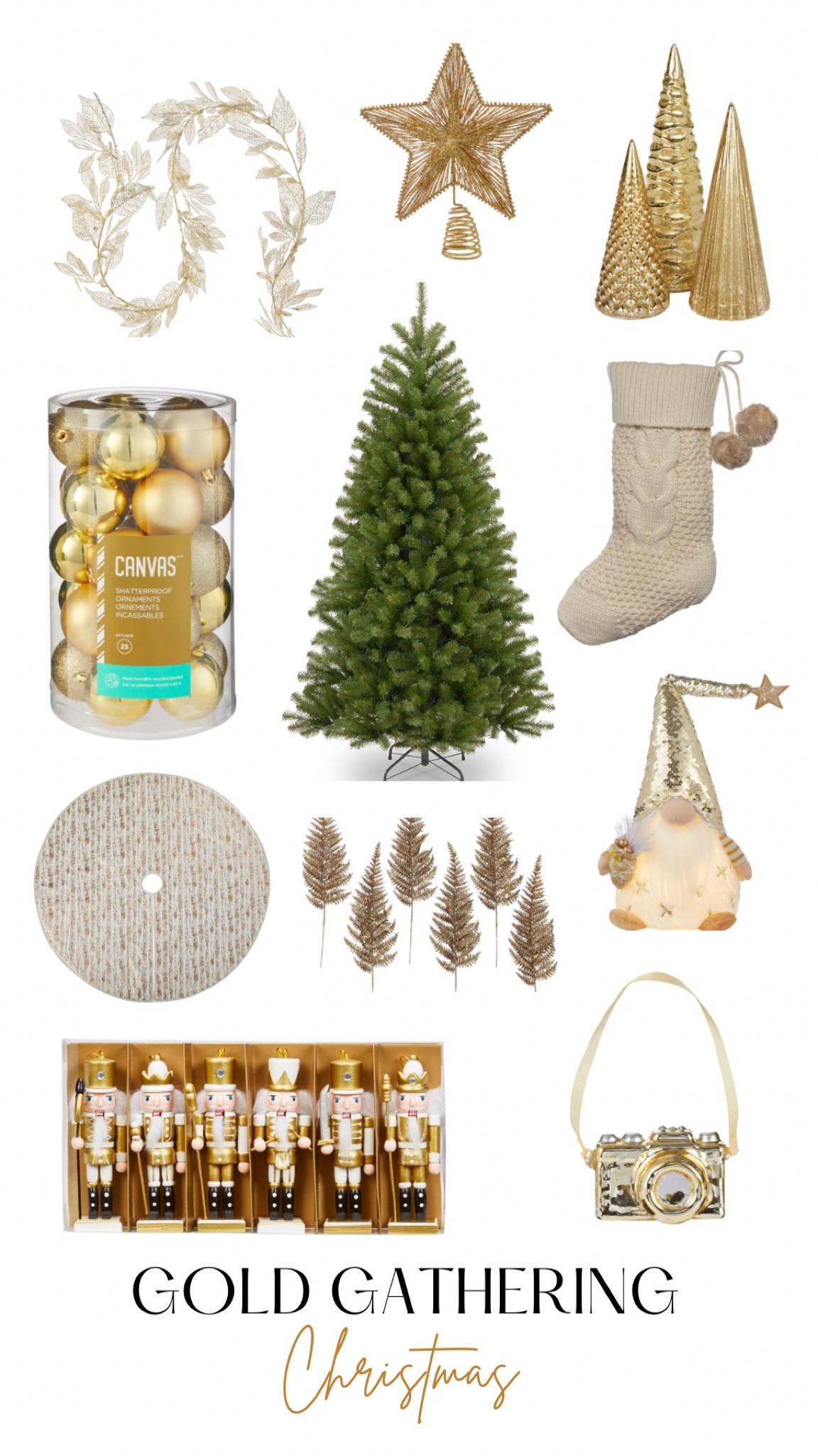 Gold gathering Christmas decor ✨🎄

#LTKHoliday #LTKhome #LTKSeasonal